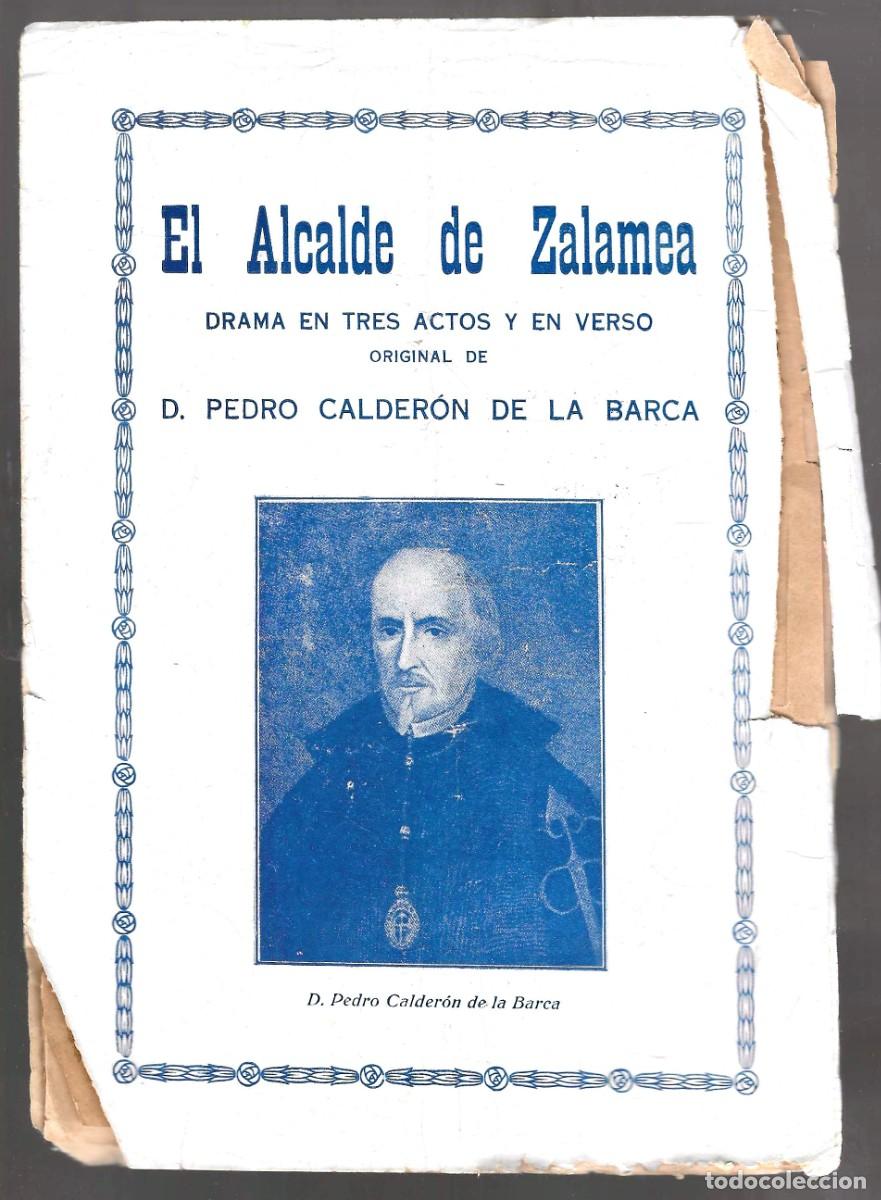 Libros de segunda mano: CALDER&Oacute;N DE LA BARCA -- EL ALCALDE DE ZALAMEA - Foto 1