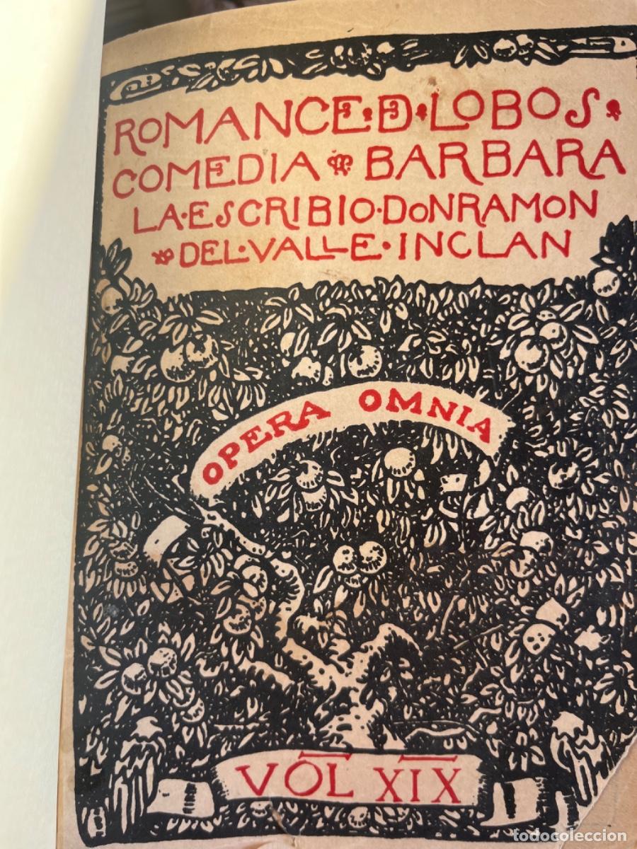 Libros de segunda mano: Valle-Incl&aacute;n, Ram&oacute;n del.- Romance de lobos - Foto 2
