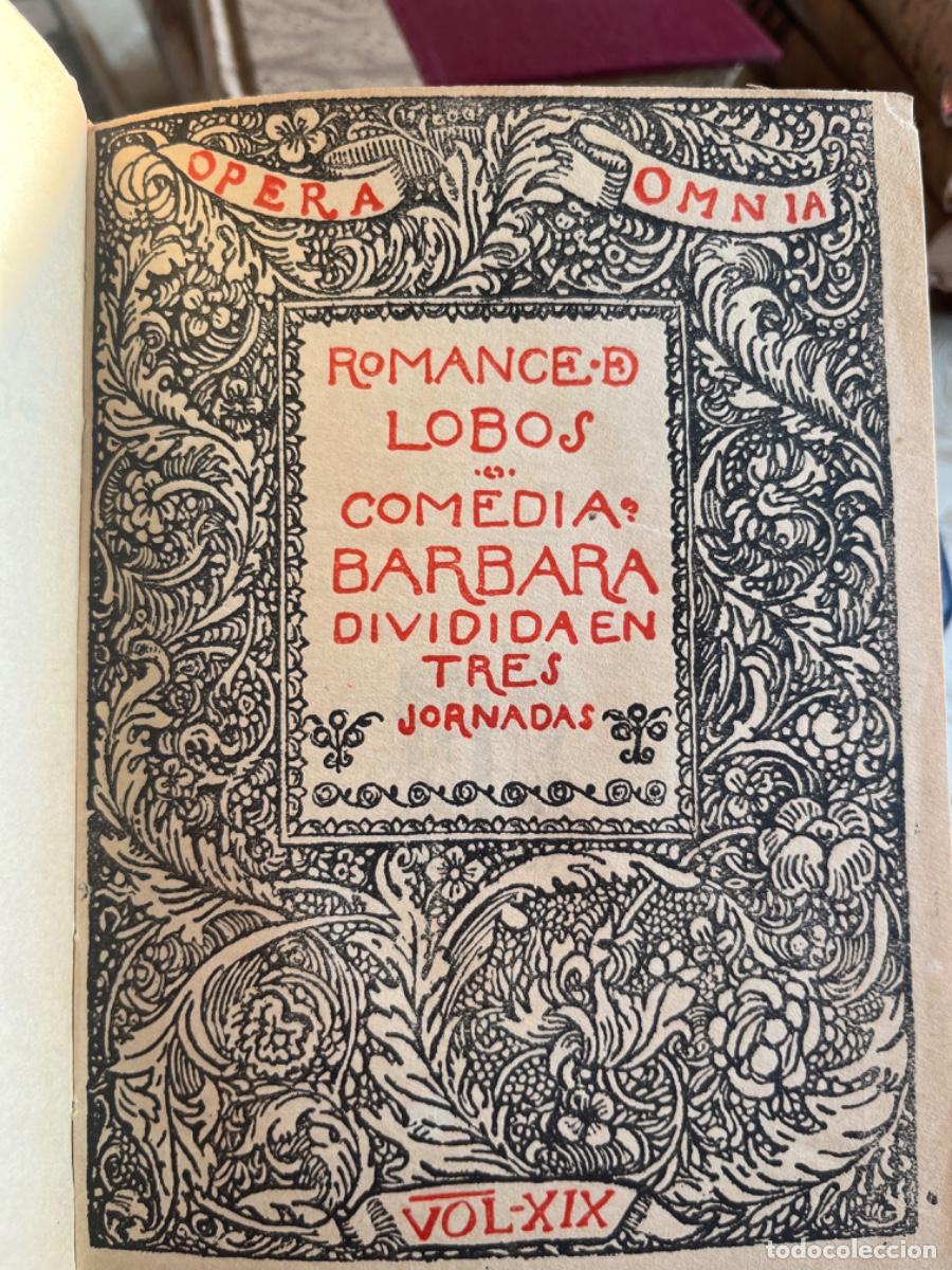 Libros de segunda mano: Valle-Incl&aacute;n, Ram&oacute;n del.- Romance de lobos - Foto 3