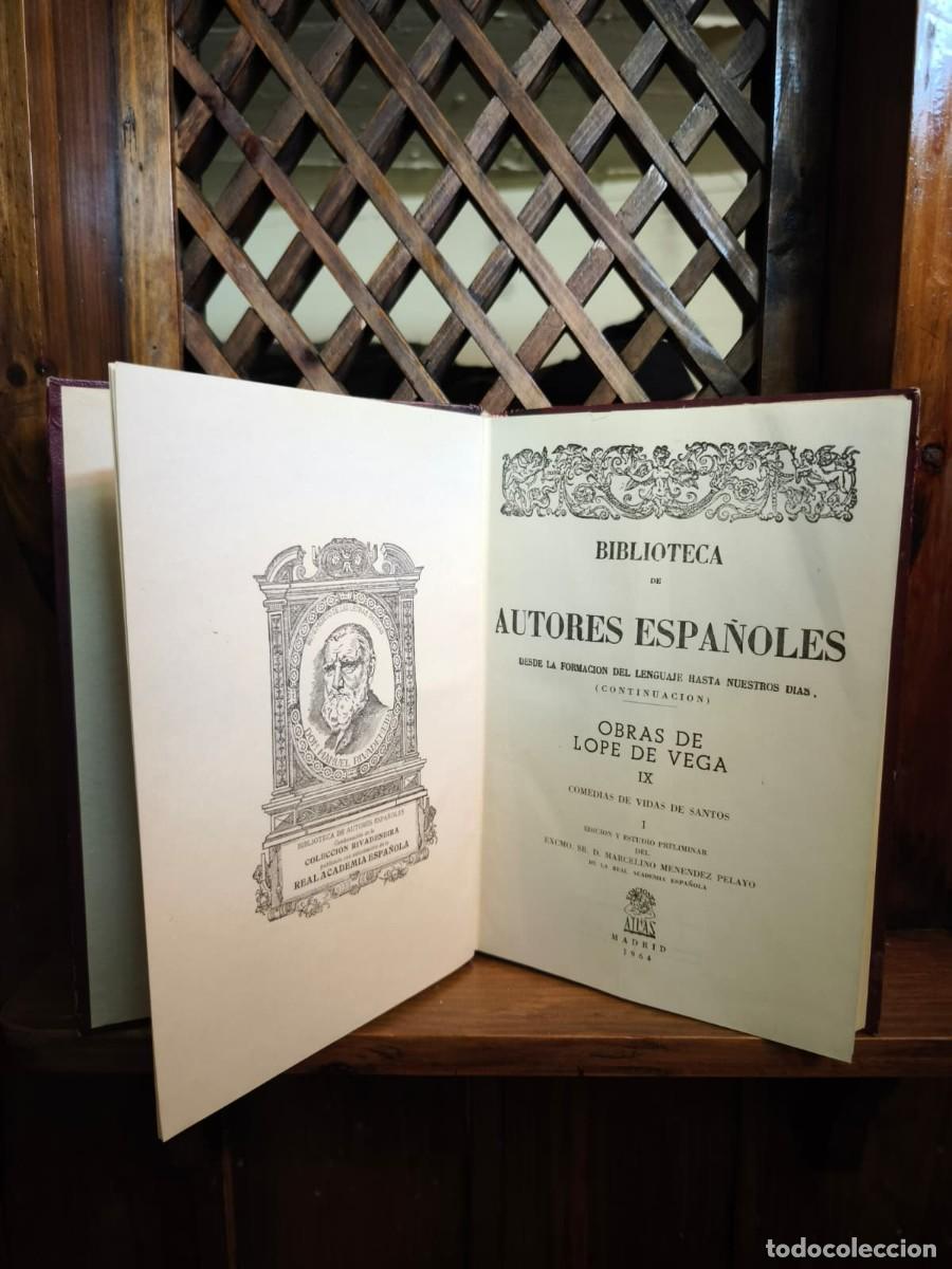 Libros de segunda mano: Obras de Lope de Vega - 26 tomos - Foto 29