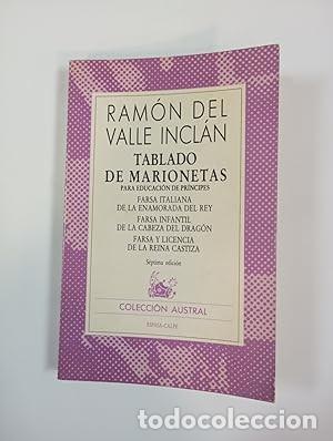 Libros de segunda mano: Tablado de marionetas. Valle Incl&aacute;n - Foto 1