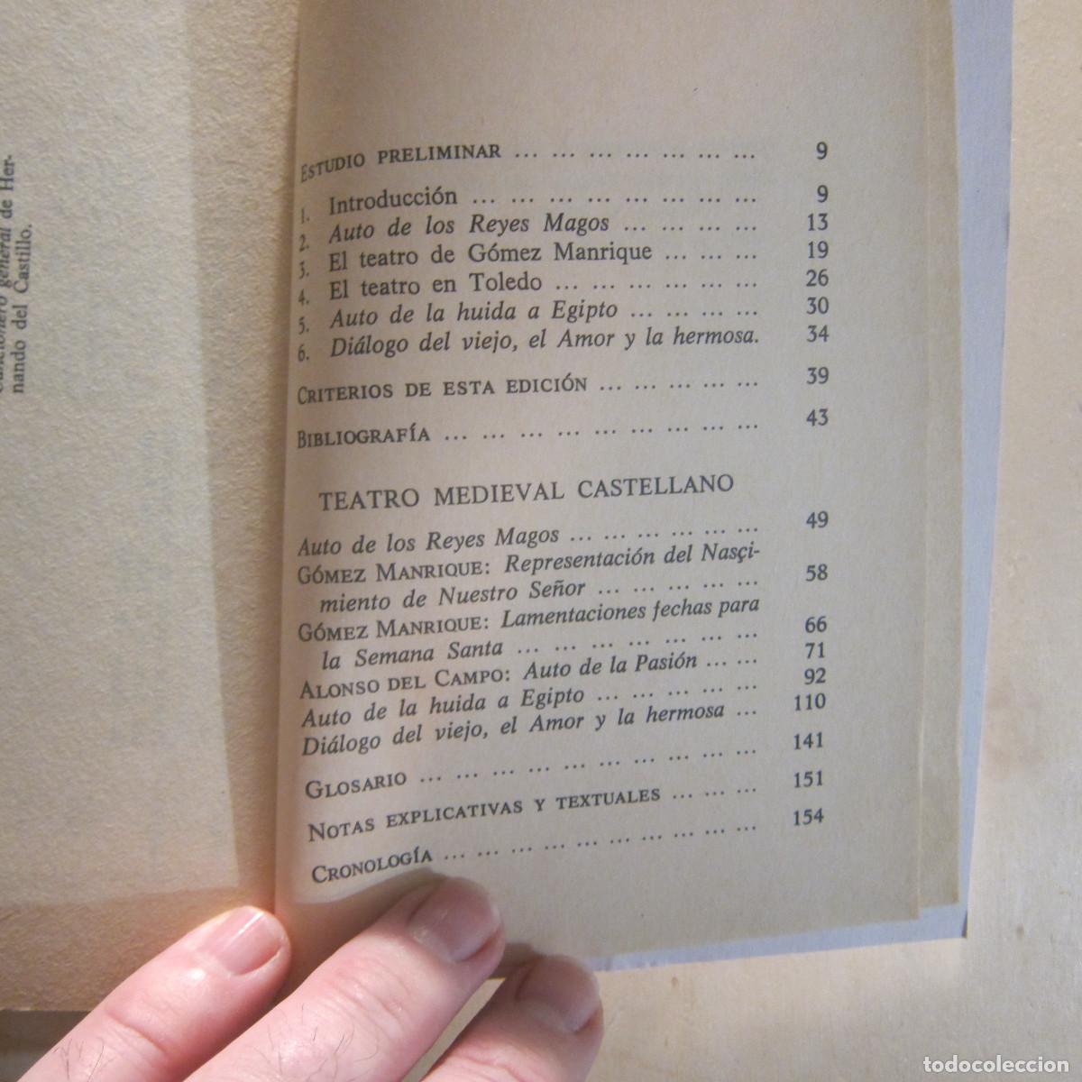Libros de segunda mano: TEATRO MEDIEVAL CASTELLANO - RONALD E. SURTZ (TAURUS) TEATRO - Foto 12