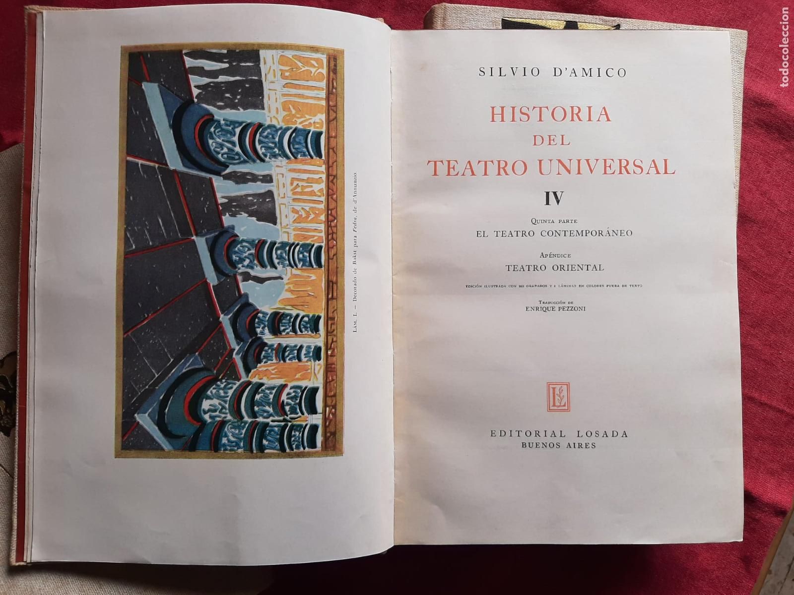 Libros de segunda mano: Historia del Teatro Universal - DAmico, Silvio - Foto 6