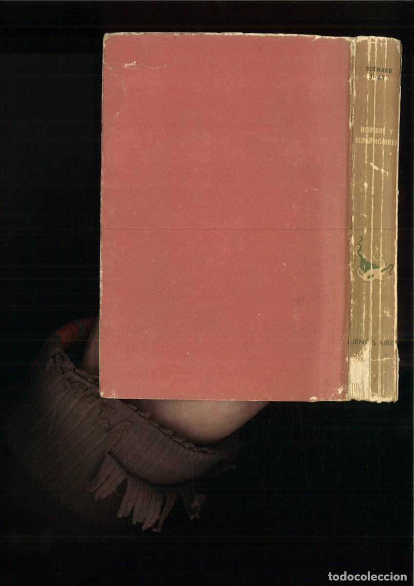 Libros de segunda mano: HOMBRE Y SUPERHOMBRE. Bernard Shaw - Foto 3