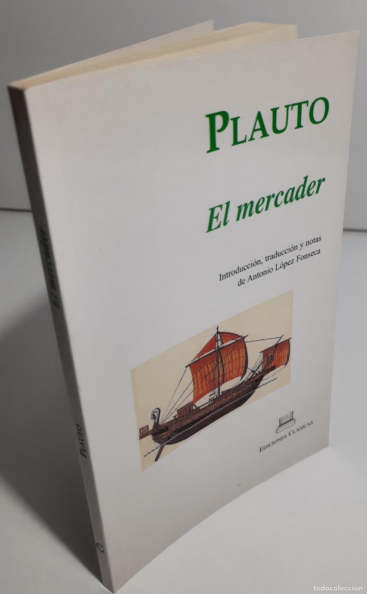 Libros de segunda mano: El mercader - Plauto - Foto 2