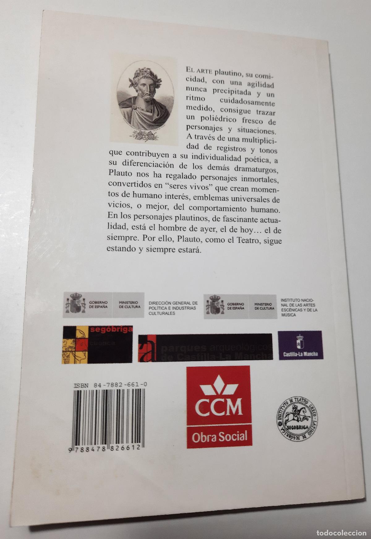Libros de segunda mano: El mercader - Plauto - Foto 4