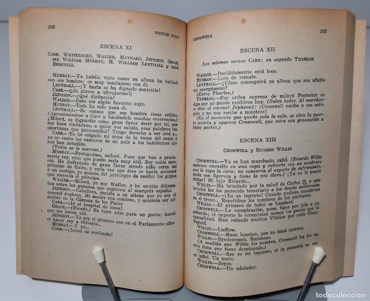 Libros de segunda mano: Cromwell - Hugo, Victor - Foto 2