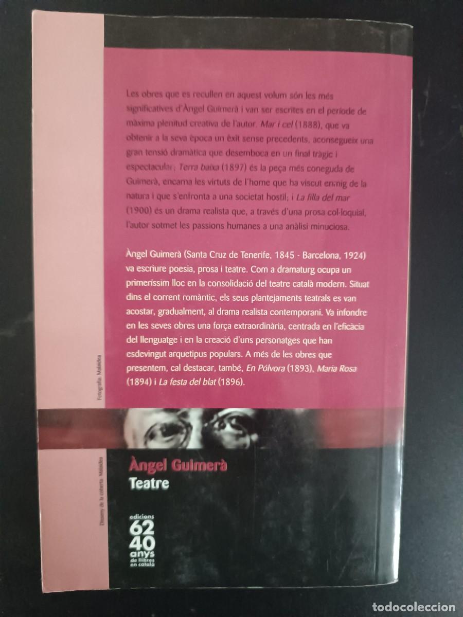 Libros de segunda mano: Teatre &Agrave;ngel Guimer&agrave; - Foto 2