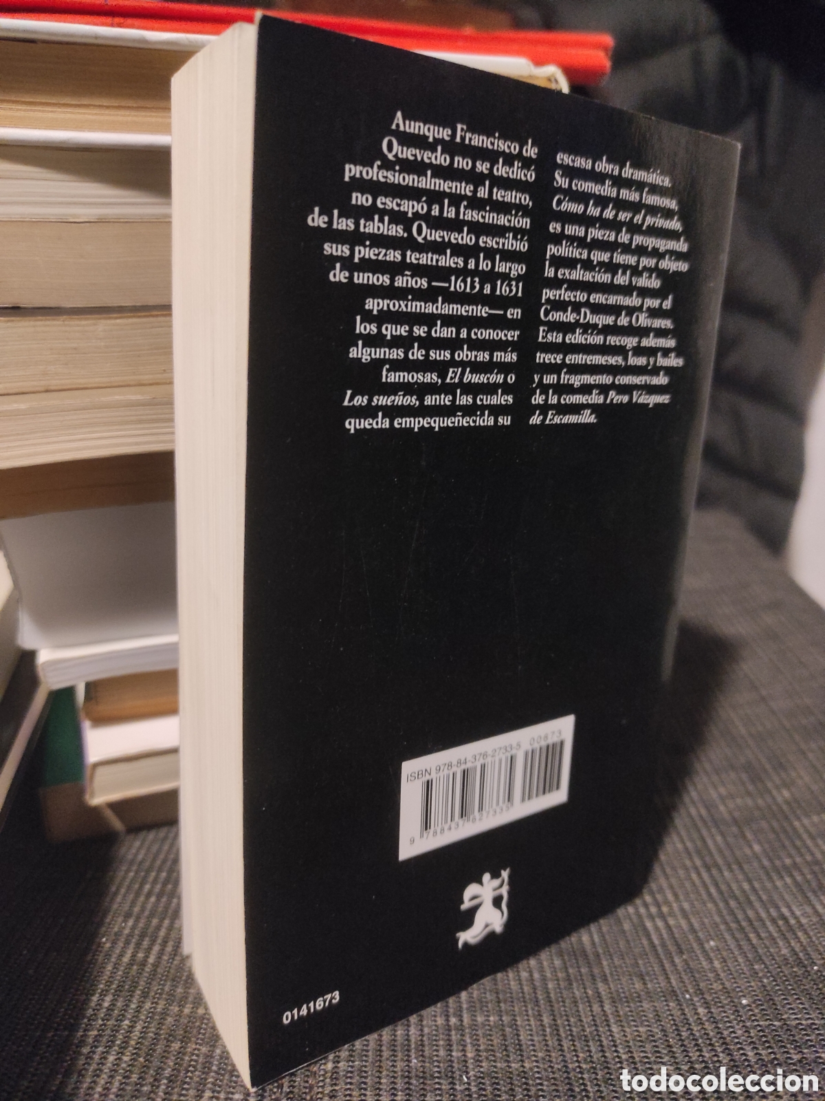 Libros de segunda mano: Teatro completo - Quevedo, Francisco de - Foto 2