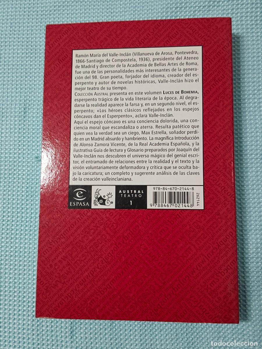 Libros de segunda mano: LUCES DE BOHEMIA. VALLE-INCLAN - Foto 2