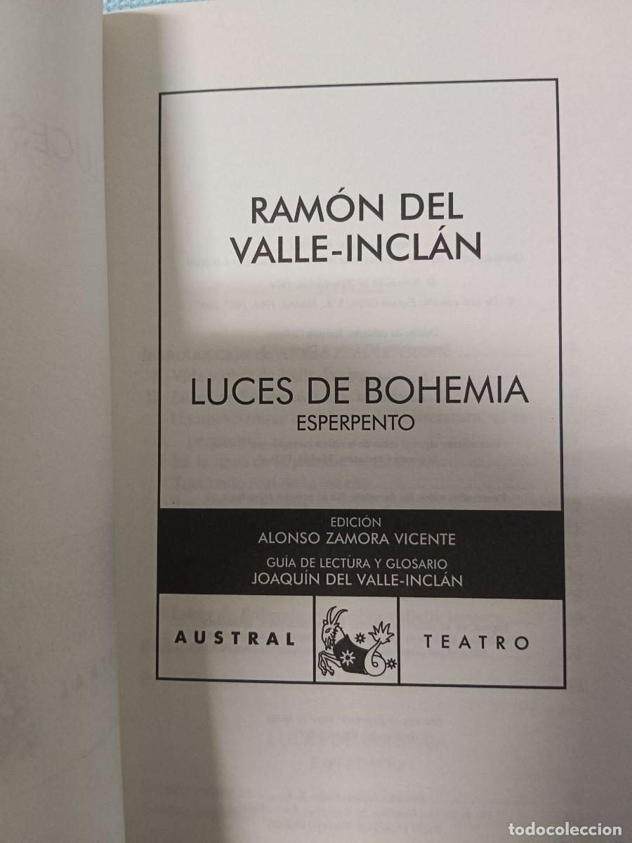 Libros de segunda mano: LUCES DE BOHEMIA. VALLE-INCLAN - Foto 5