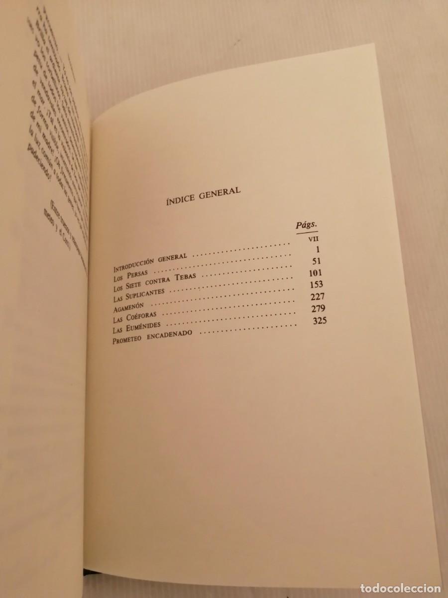 Libros de segunda mano: Esquilo Tragedias Biblioteca Gredos/RBA - Foto 3