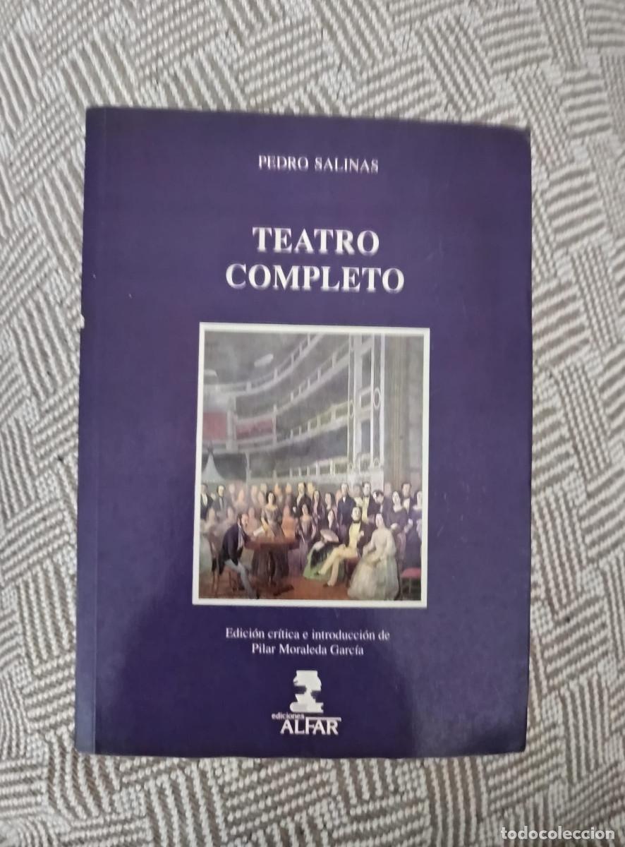 Libros de segunda mano: PEDRO SALINAS TEATRO COMPLETO - Foto 1