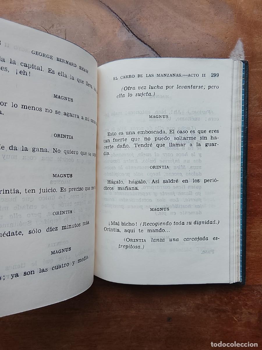 Libros de segunda mano: George Bernard Shaw, el carro de las manzanas 1945 - Foto 7