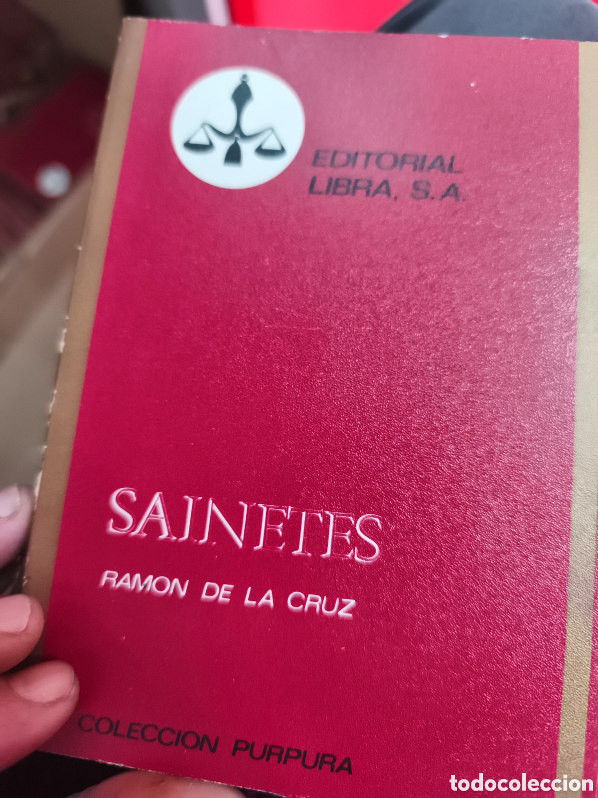 Libros de segunda mano: Sainetes, Ram&oacute;n de la Cruz - Foto 1