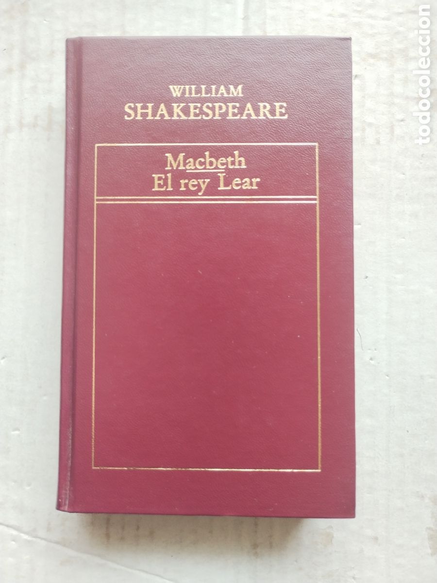 Libros de segunda mano: MACBETH-EL REY LEAR/WILLIAM SHAKESPEARE