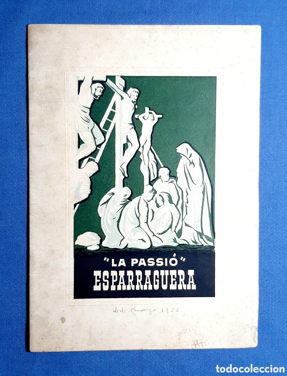 Libros de segunda mano: &rdquo;LA PASSI&Oacute;&rdquo; ESPARRAGUERA. D'ESPARREGUERA. R. J. SALVIA. PELICULA &rdquo;EL JUDAS&rdquo;. 1953. RARO.