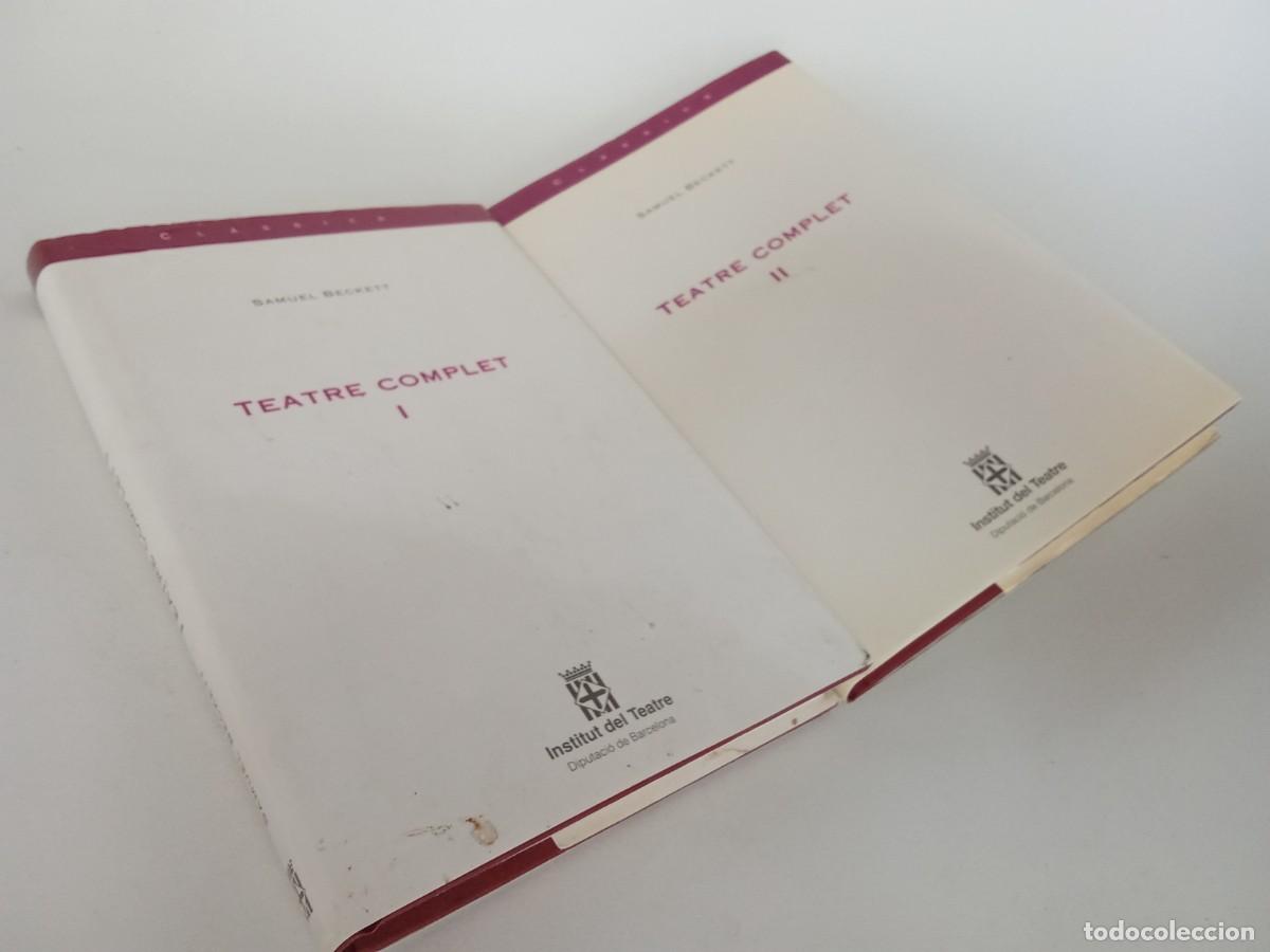 Libros de segunda mano: Samuel Becket. Teatre complet I &ndash; II - Foto 2