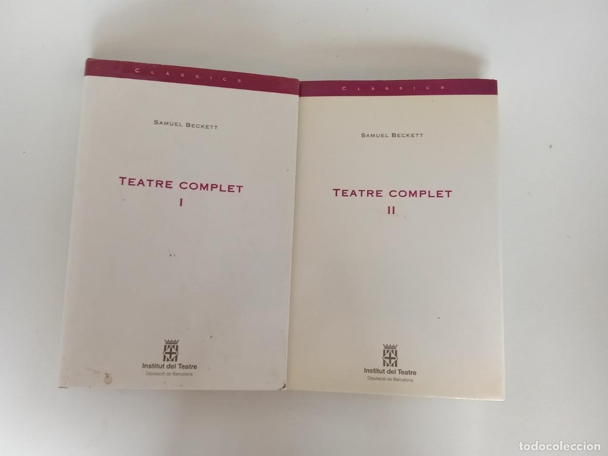 Libros de segunda mano: Samuel Becket. Teatre complet I &ndash; II - Foto 3