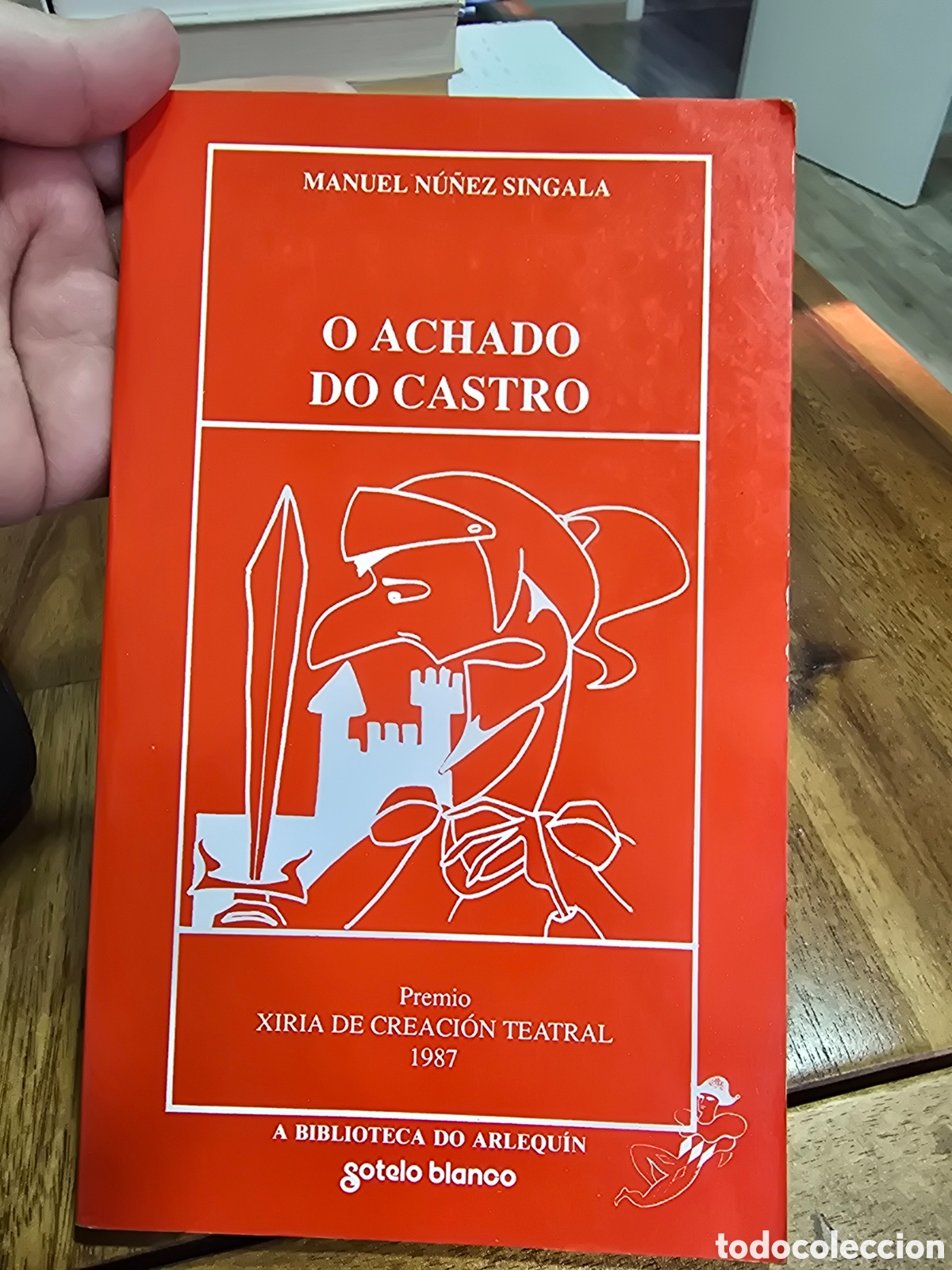 Libros de segunda mano: O ACHADO DO CASTRO Manuel Nu&ntilde;ez Singala Premio xiria de creacion teatral 1987 Sotelo Blanco