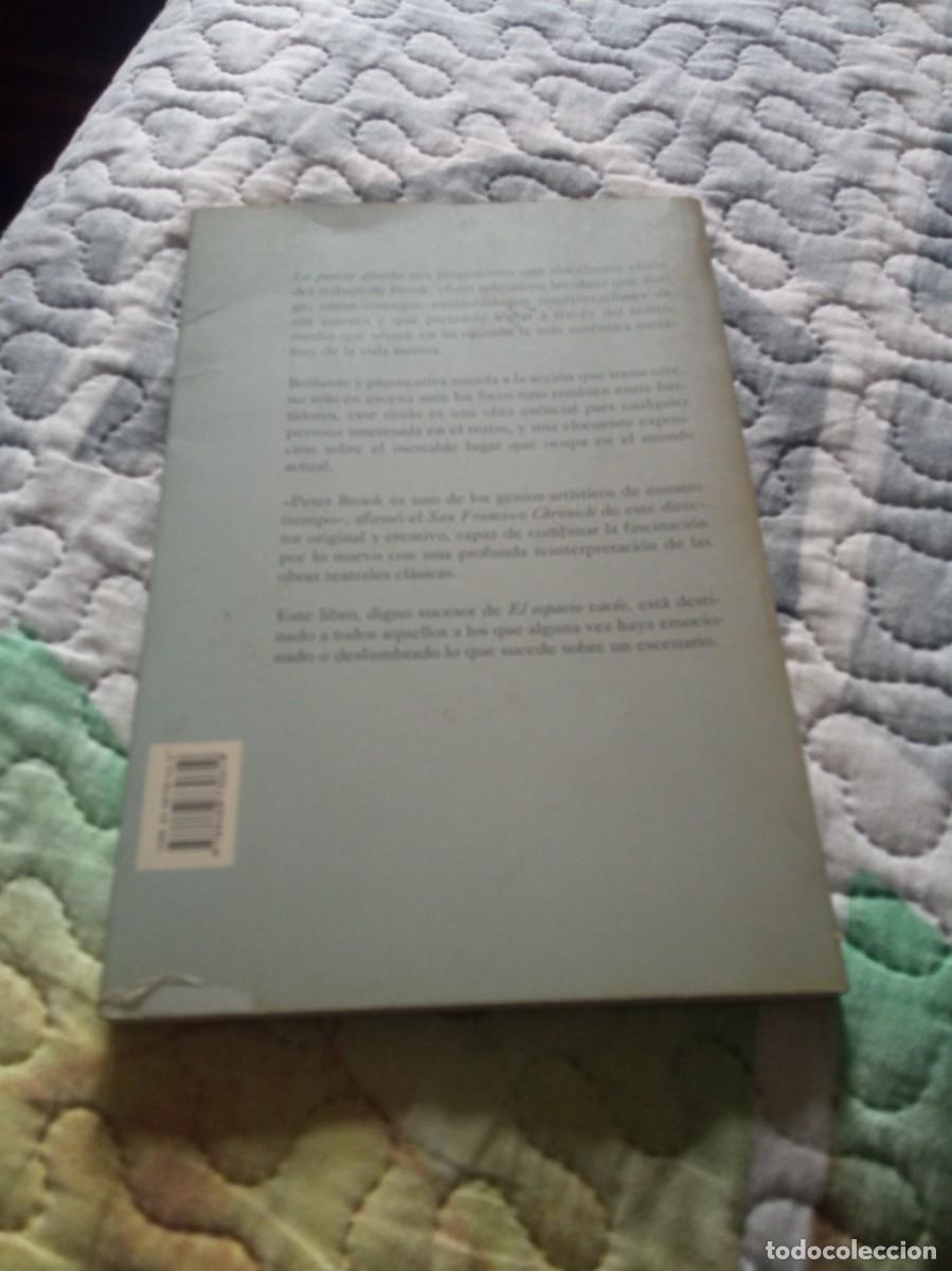 Libros de segunda mano: La puerta abierta Peter Brook. - Foto 2