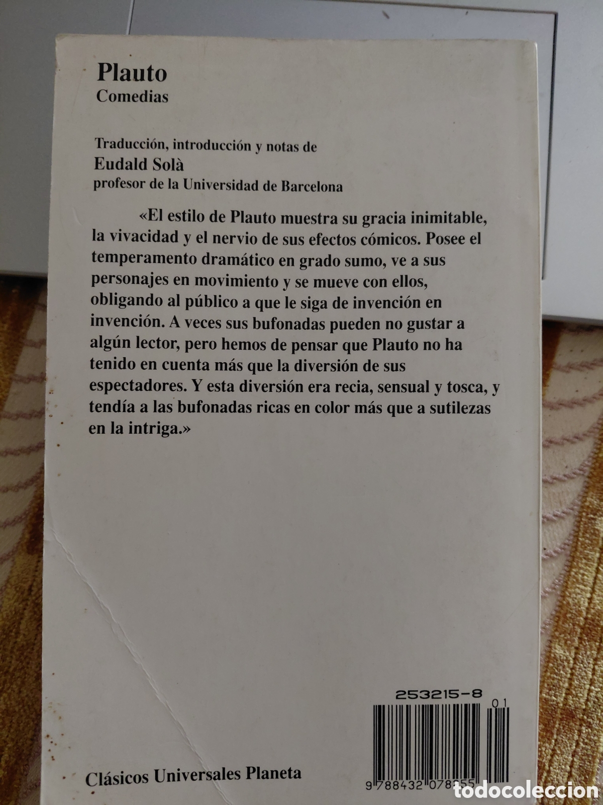 Libros de segunda mano: Comedias, Plauto, Planeta - Foto 2