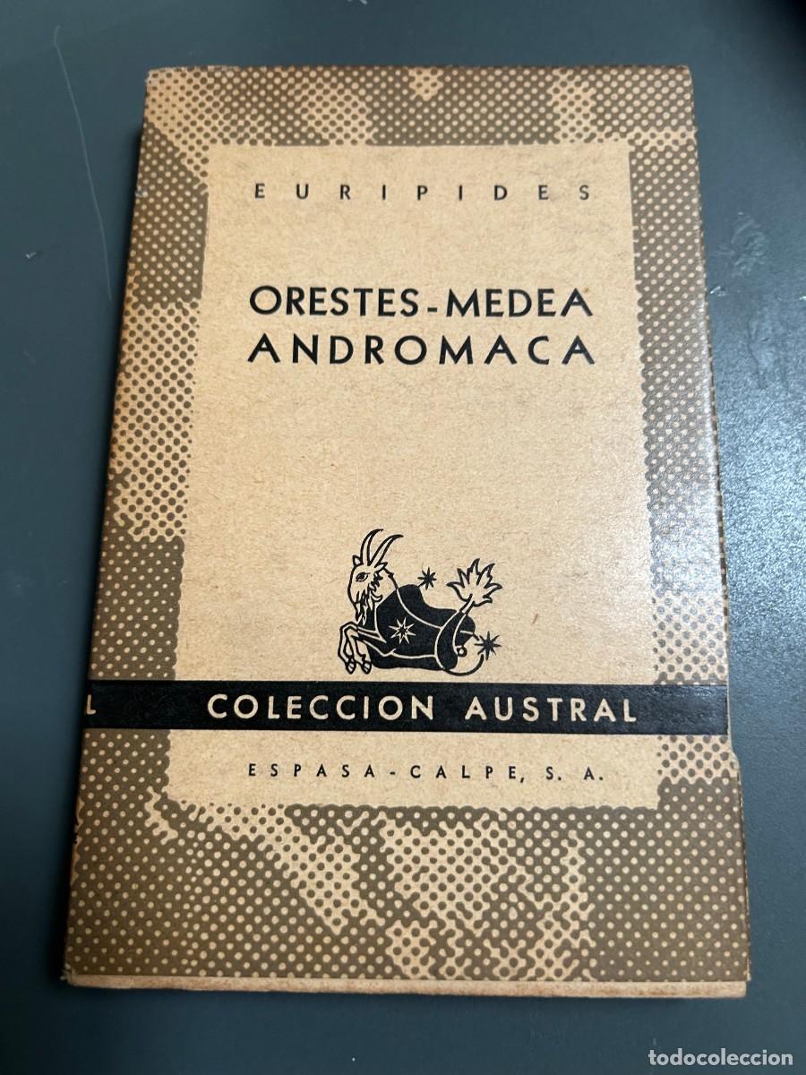 Libros de segunda mano: ORESTES MEDEA ANDROMACA. EURIPIDES. - Foto 1