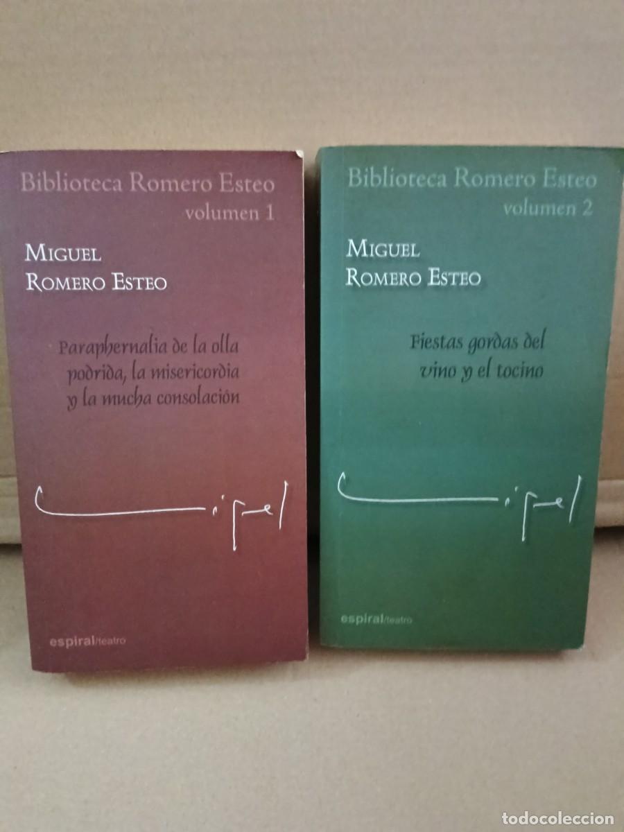 Livres d'occasion: MIGUEL ROMERO ESTEO dos vol&uacute;menes