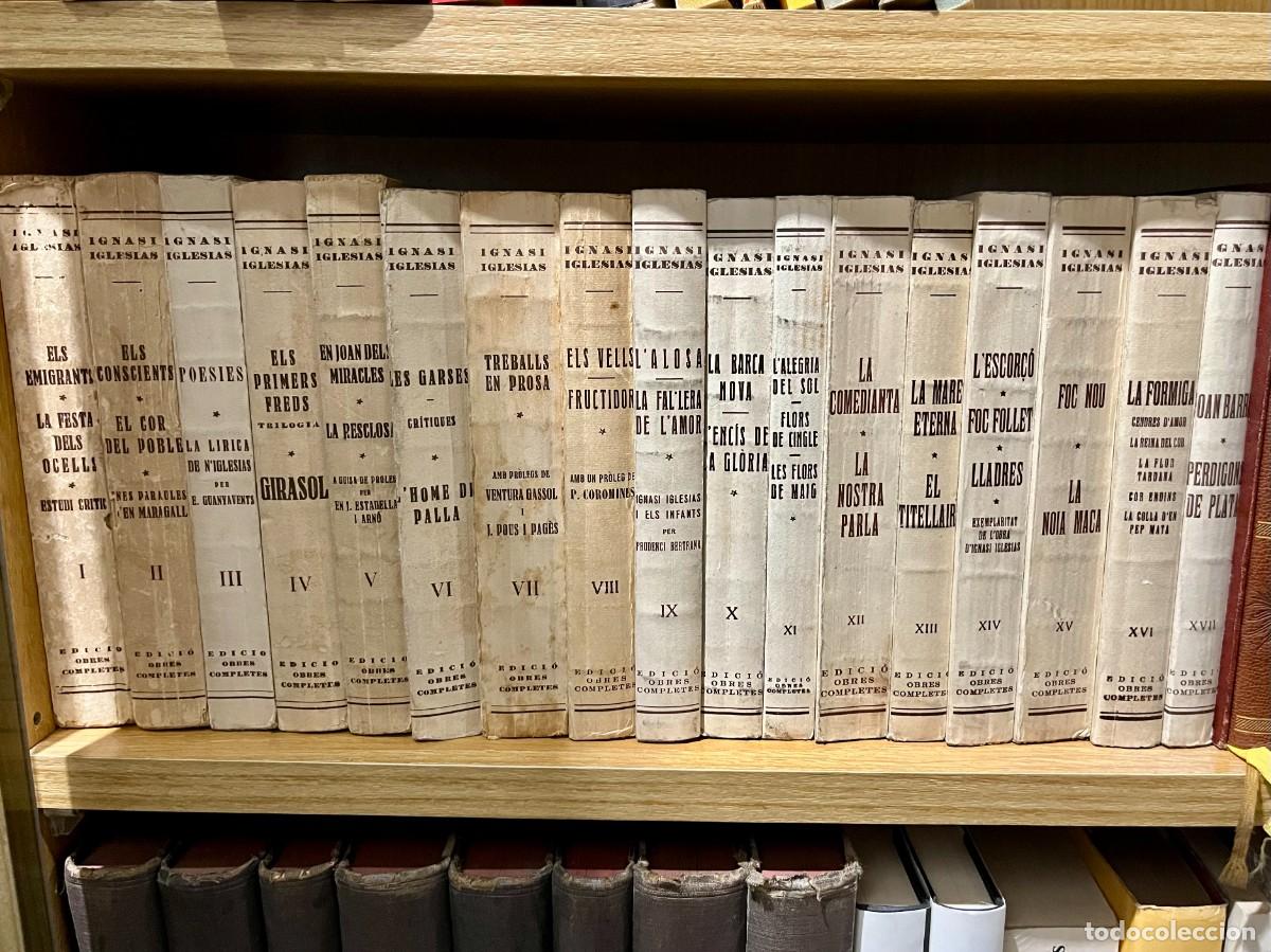Libri di seconda mano: IGNASI IGLESIAS - 1929 - OBRES COMPLETES - 1a EDICION - EN CATALAN