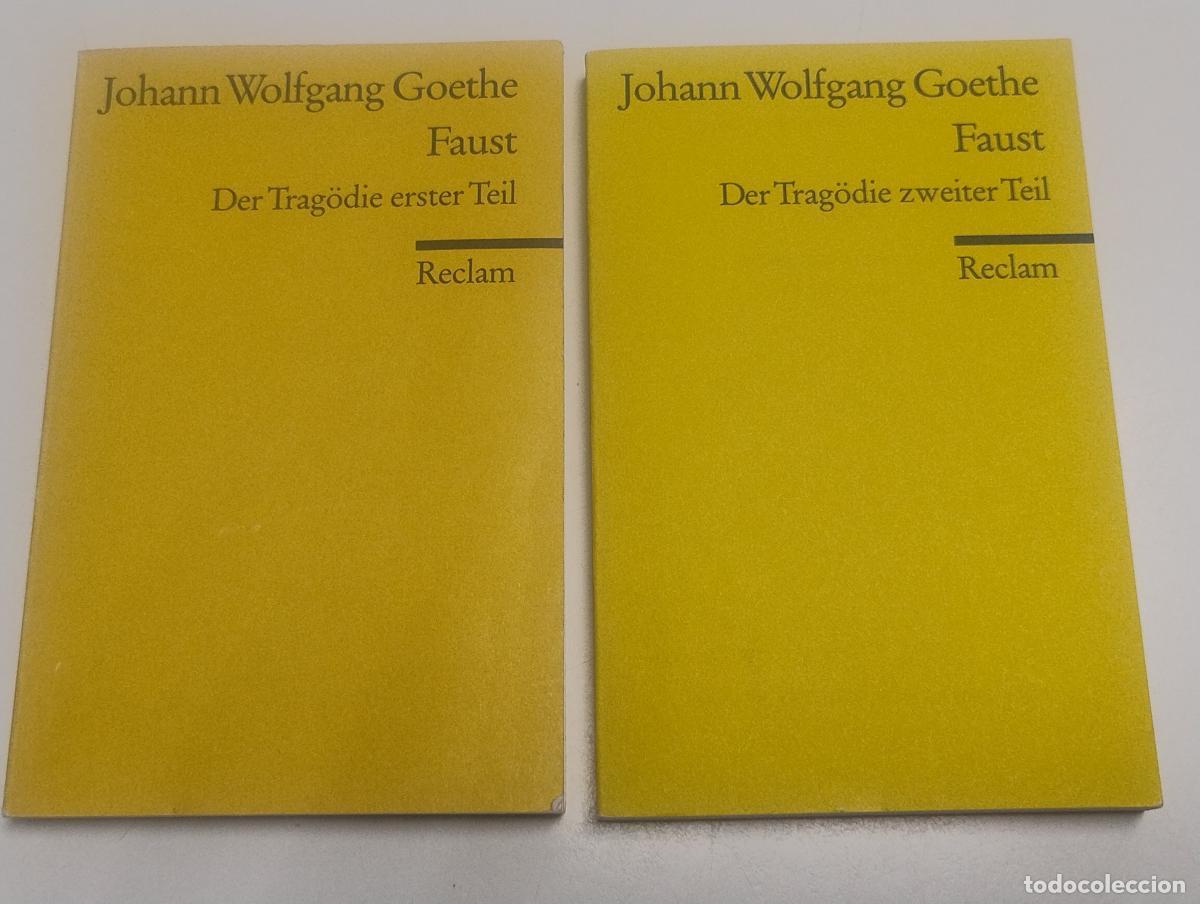 Libros de segunda mano: Faust - Goethe, Johann Wolfgang Von