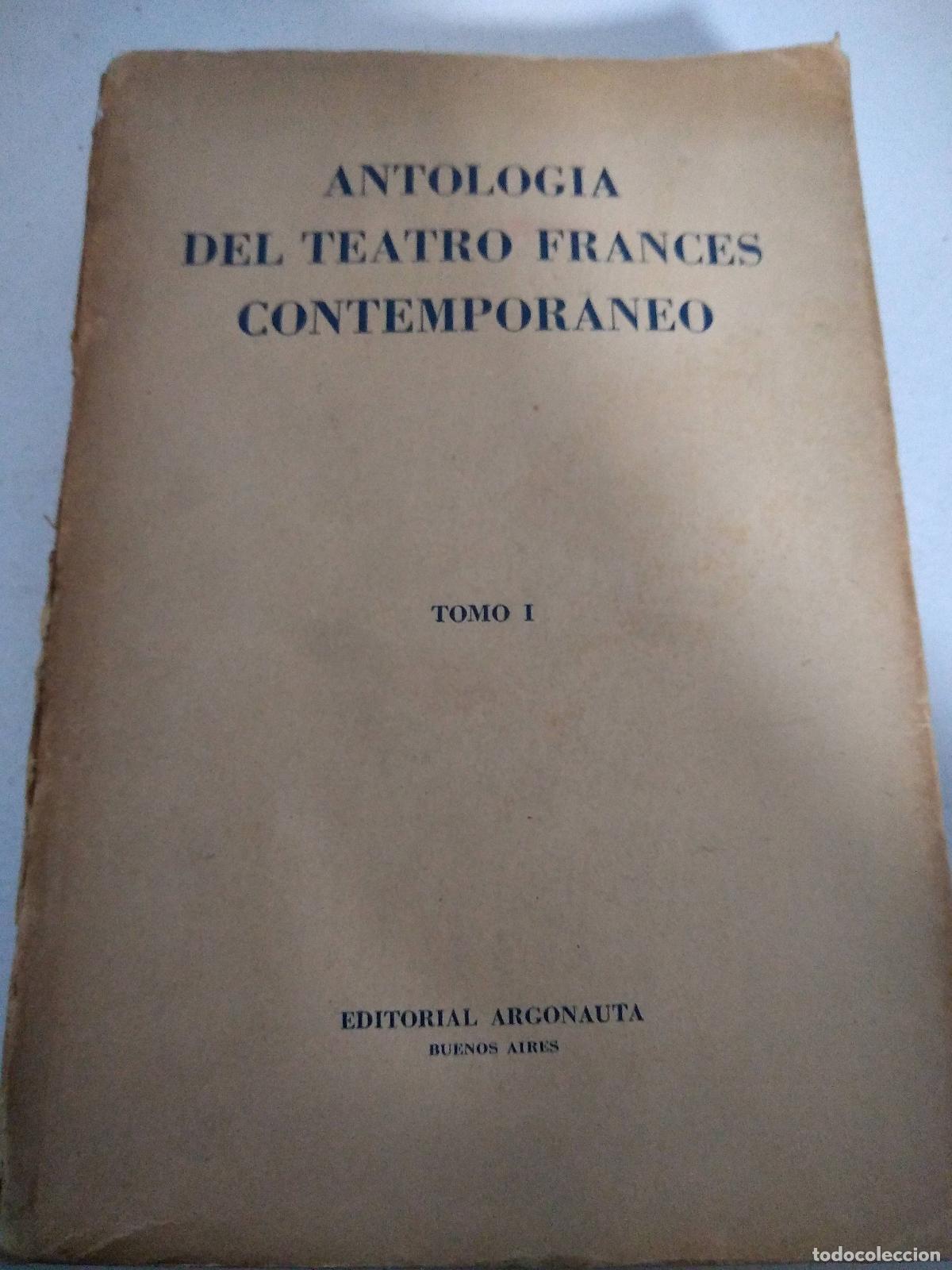 Gebrauchte B&uuml;cher: Antologia del teatro frances contemporaneo Tomo I - Varios Autores