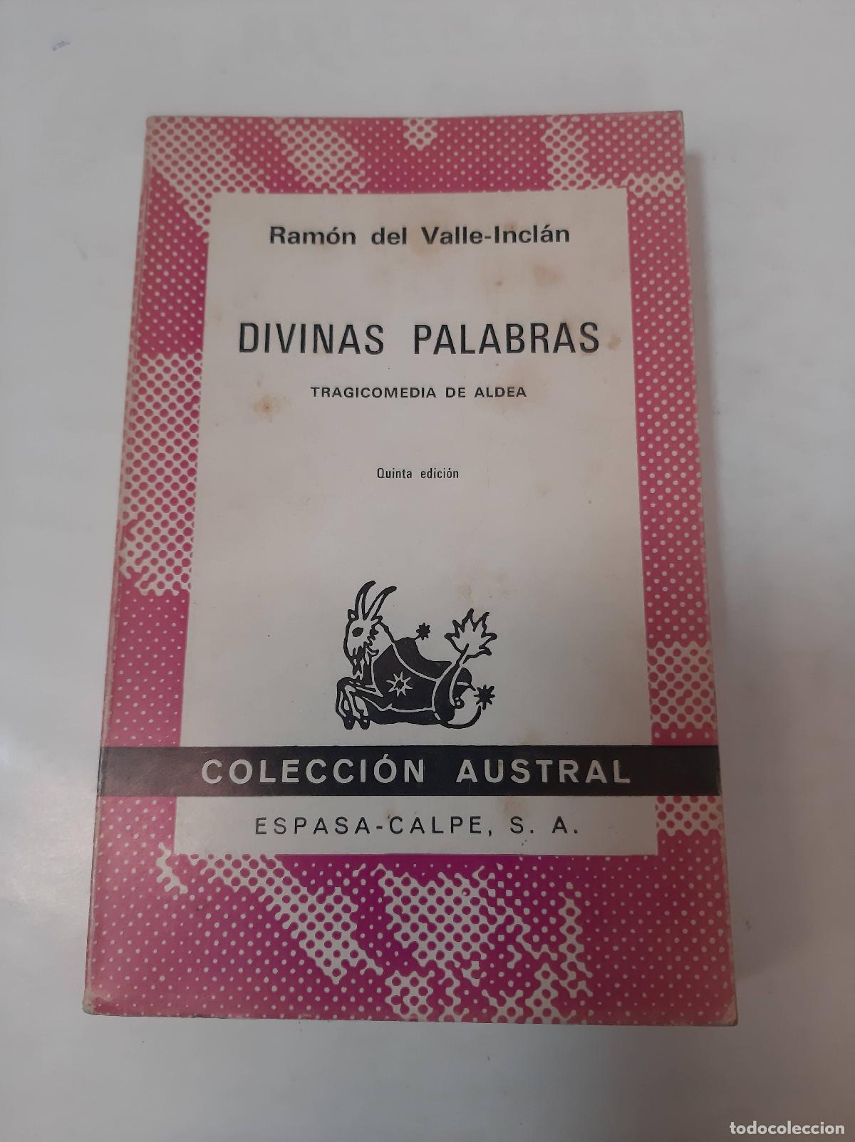 Libros de segunda mano: Divinas Palabras - Ram&oacute;n Del Valle - Foto 1