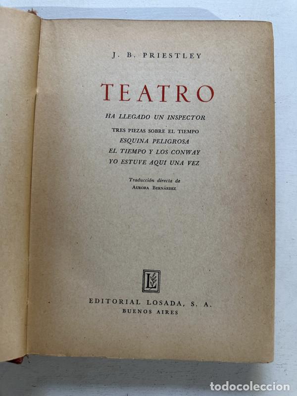 Libros de segunda mano: Teatro - Priestley J. B. - Foto 1