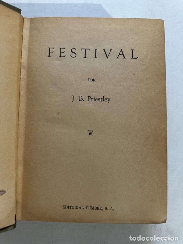 Libros de segunda mano: Festival - Priestley J. B. - Foto 1