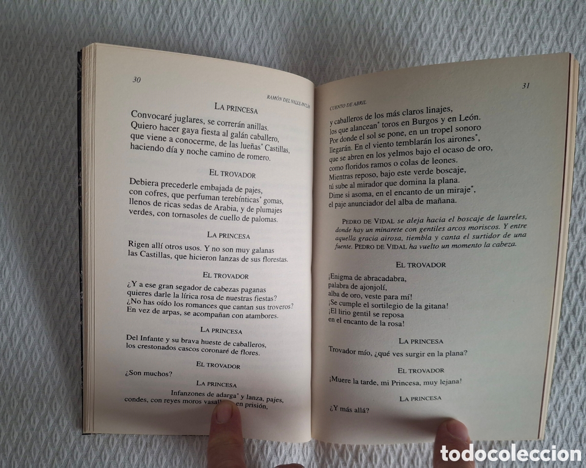 Libros de segunda mano: CUENTO DE ABRIL, RAM&Oacute;N DEL VALLE-INCL&Aacute;N - Foto 4