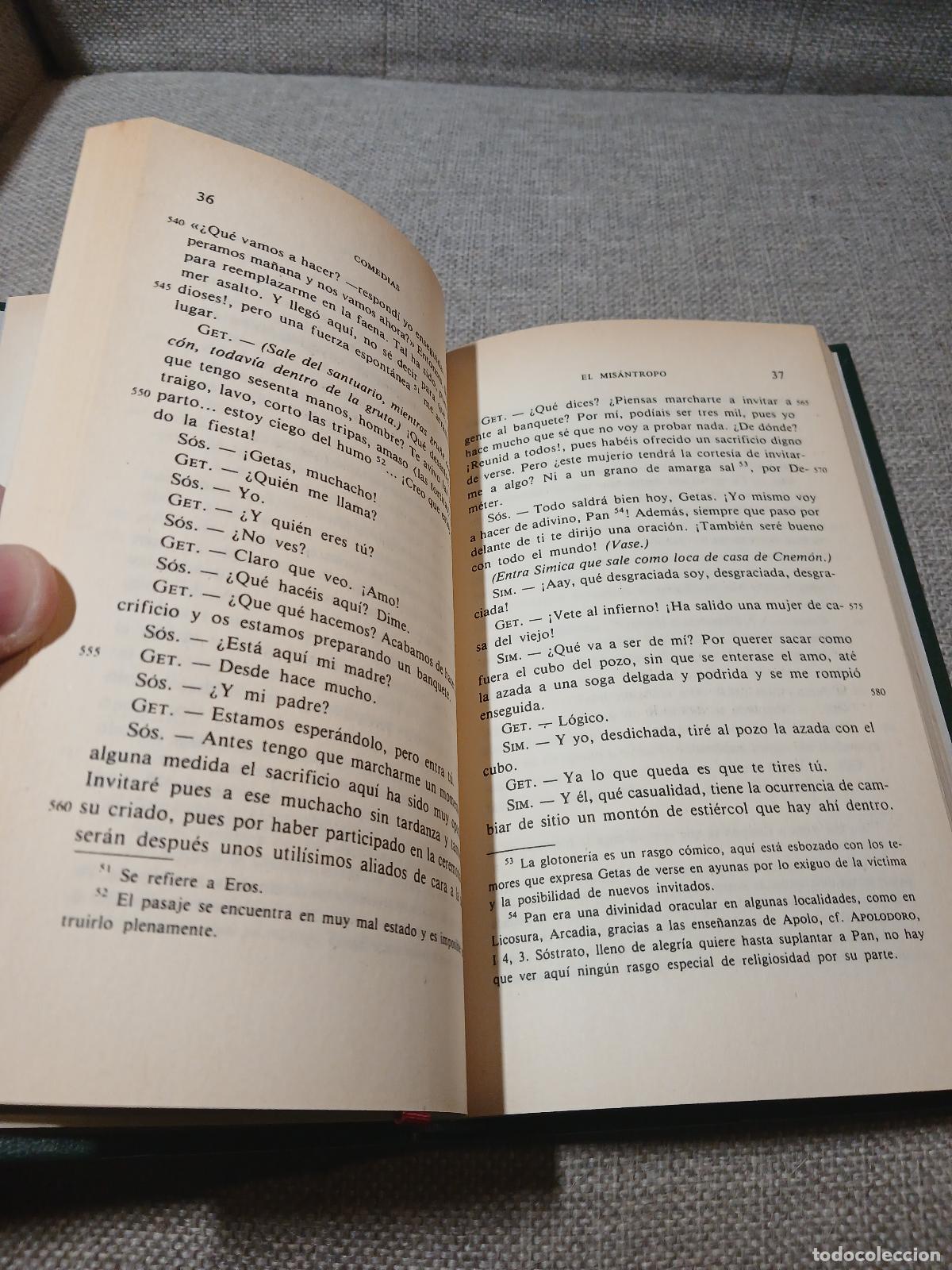 Libros de segunda mano: Comediased Dispon 84-249-1072-9 - Menandro - Foto 2