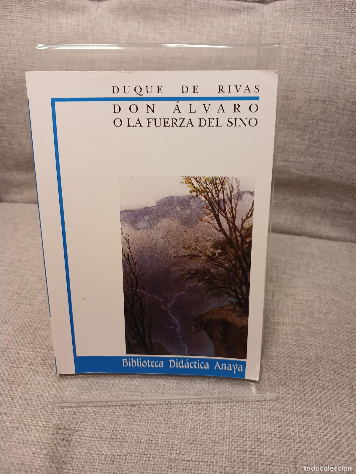 Second hand books: Don &Aacute;lvaro o la fuerza del sino - Duque De Rivas