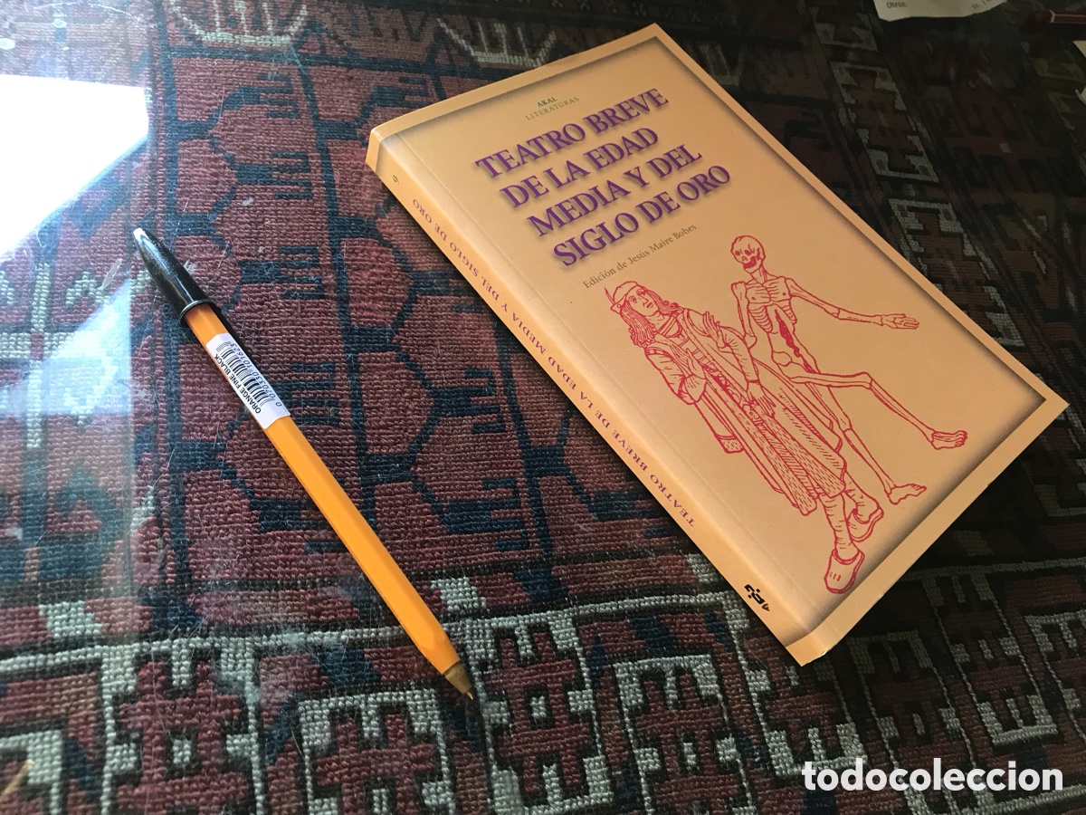 Libros de segunda mano: Teatro breve de la edad media y del siglo de oro. Akal literaturas n&ordm; 9