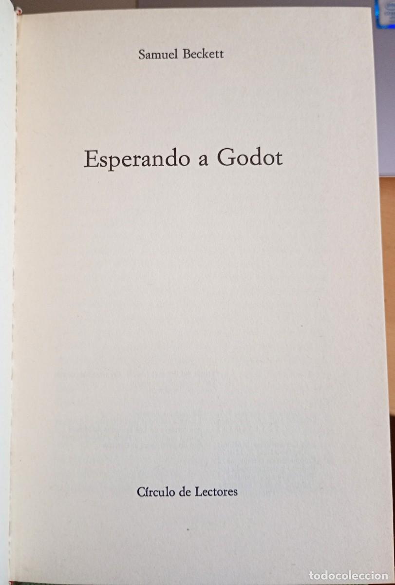 Libros de segunda mano: Samuel Beckett . Esperando a Godot - Foto 2