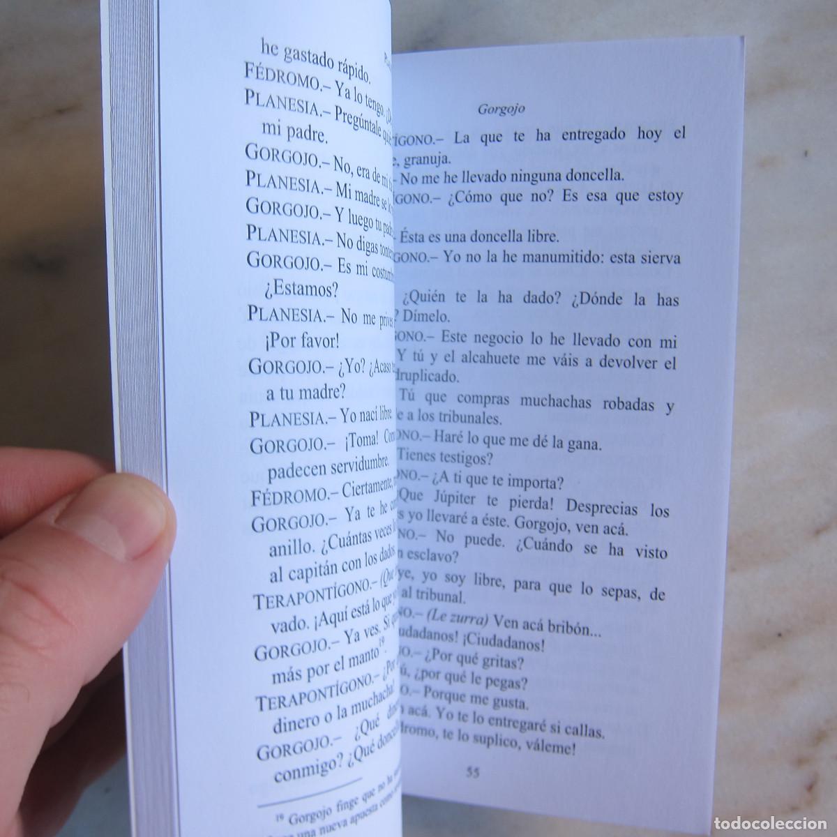 Libros de segunda mano: GORGOJO - PLAUTO (ED TEATRO - Foto 4