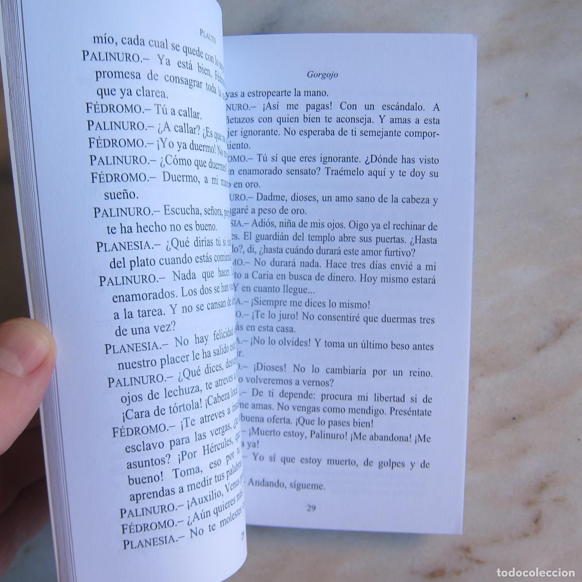Libros de segunda mano: GORGOJO - PLAUTO (ED TEATRO - Foto 5