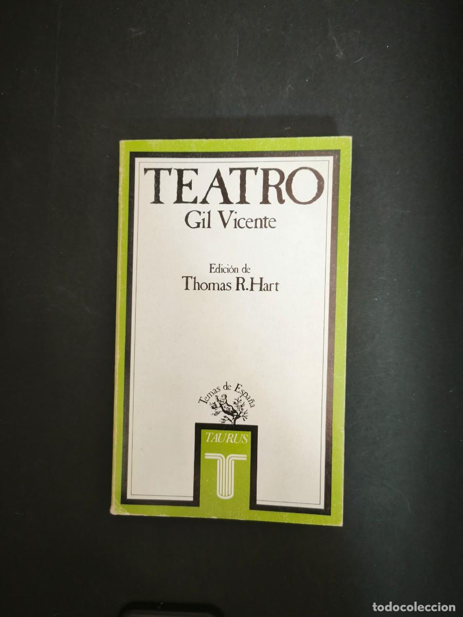 Libros de segunda mano: Teatro - Gil Vicente - Taurus - Foto 1