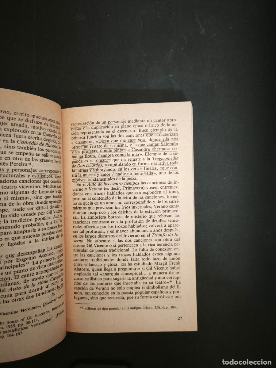 Libros de segunda mano: Teatro - Gil Vicente - Taurus - Foto 2