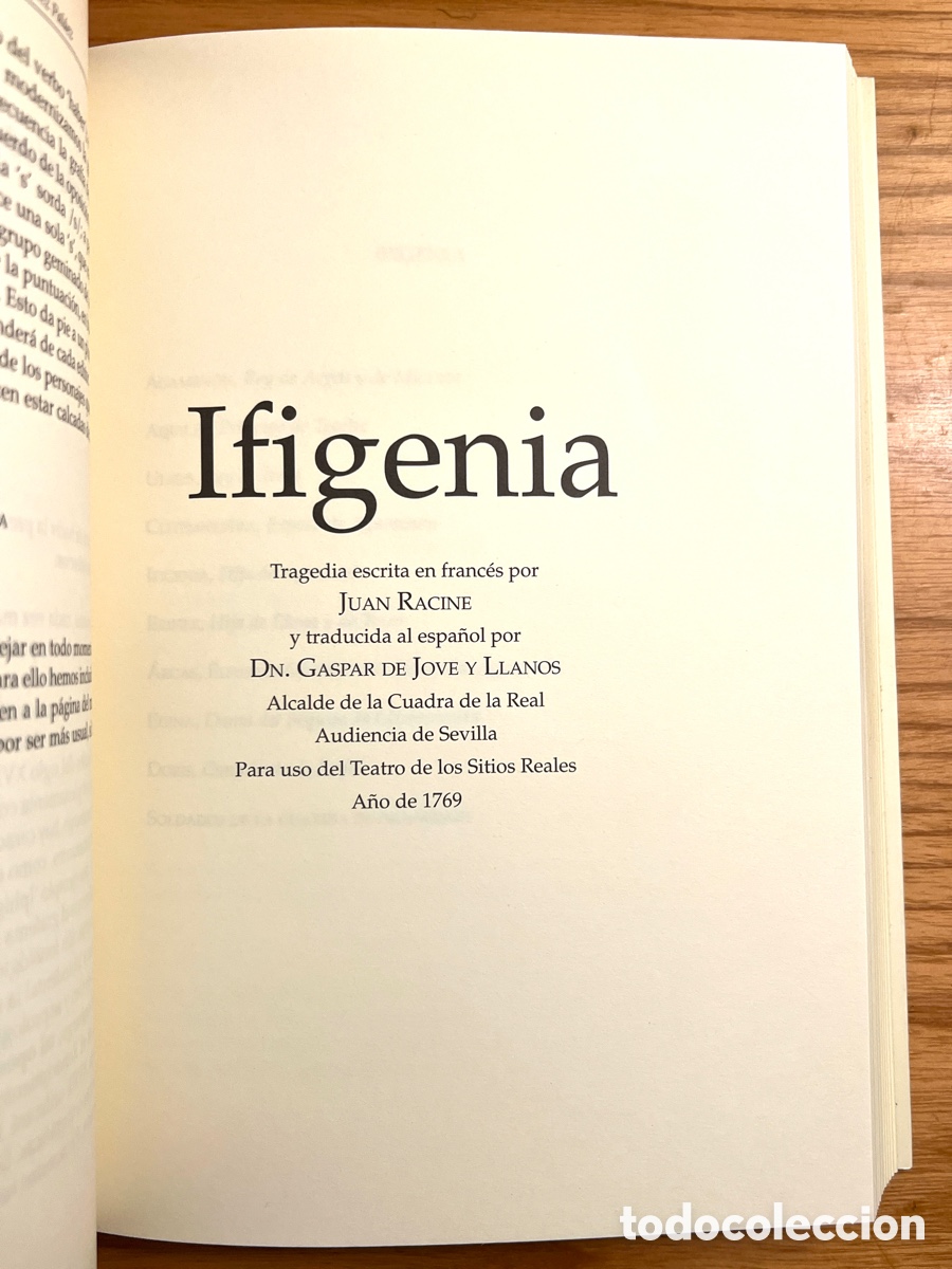 Libros de segunda mano: Iphigenia - Editio Princeps Jovellanos - Foto 5