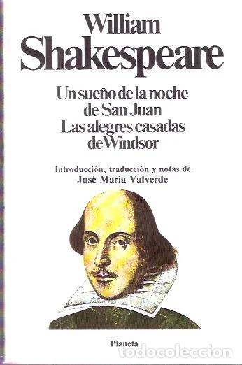 Libros de segunda mano: Un sue&ntilde;o de la noche de San Juan. Las alegres casadas de Windsor - Shakespeare, William