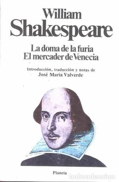 Libros de segunda mano: La doma de la furia. El mercader de Venecia - William Shakespeare