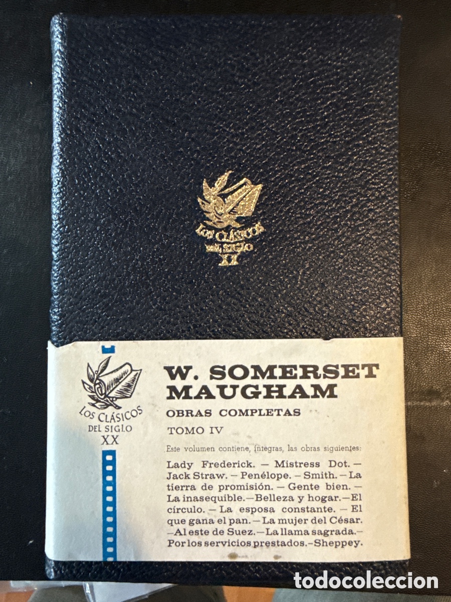 Livros em segunda m&atilde;o: MAUGHAM, W. Somerset. Obras completas. Tomo IV: Teatro