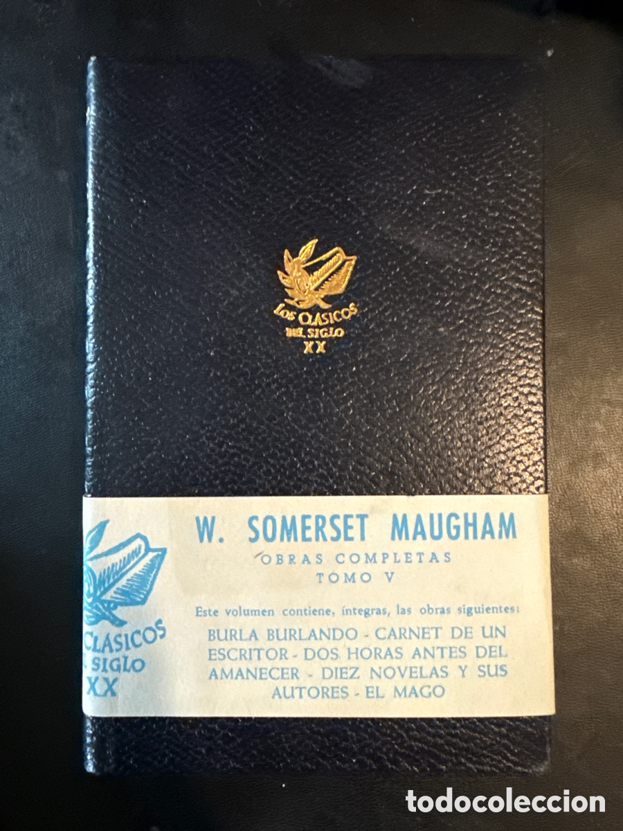 Livros em segunda m&atilde;o: MAUGHAM, W. Somerset Obras completas. Tomo V: Ensayos