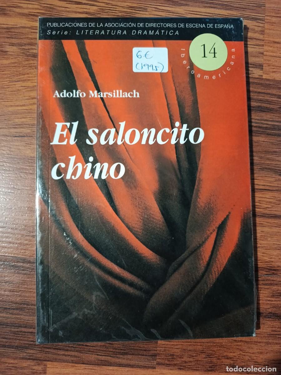 Libros de segunda mano: EL SALONCITO CHINO, de ADOLFO MARSILLACH - Foto 1