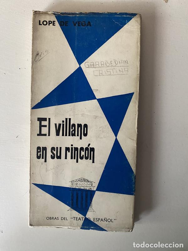 Libros de segunda mano: El villano en su rincon - Vega Lope de